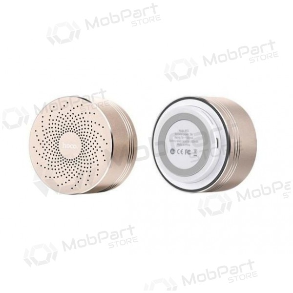 Bluetooth φορητό ηχείο HOCO BS5 (MicroSD, handsfree ακουστικα, AUX,FM) (χρυσαφένιος)