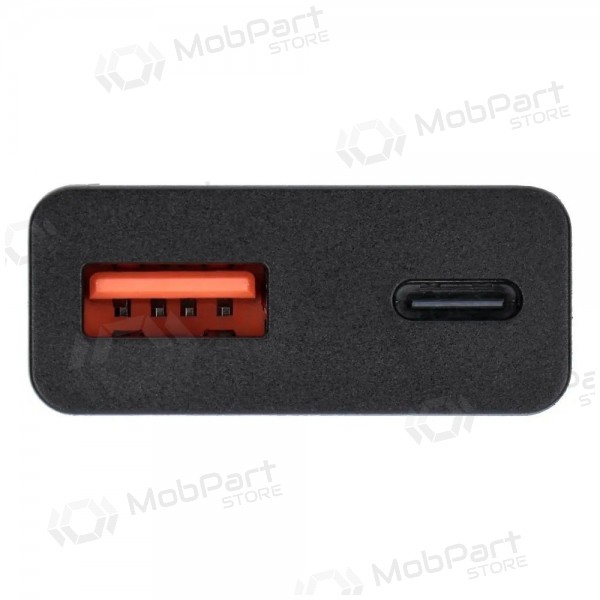 Φορτιστής τηλεφώνου Blue Star Slim 25 W GaN USB-C + USB-A μαύρο
