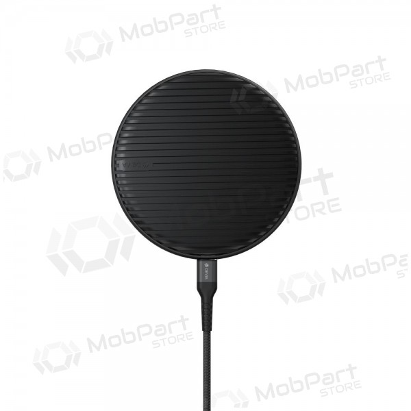 Ασύρματος φορτιστής Devia Aurora Ultra-Slim 15W (μαύρος)