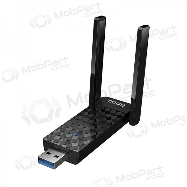 Προσαρμογέας USB Wi-Fi Hoco HI34 USB 3.0 Wi-Fi 6 μαύρος