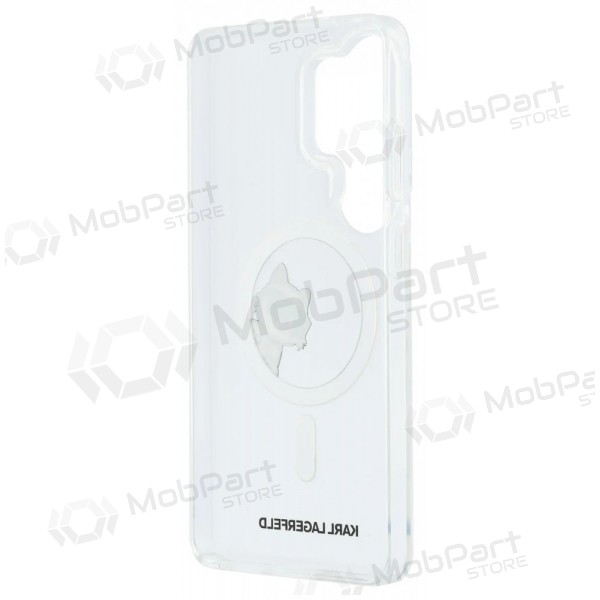 Θήκη Samsung Galaxy S26 Ultra - Karl Lagerfeld IML Choupette Peekaboo Logo Magnetic (διαφανής)