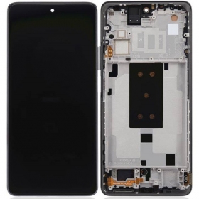 Ekranas Xiaomi 11T 5G su lietimui jautriu stikliuku και rėmeliu Meteorite Grey γνησια (service pack)