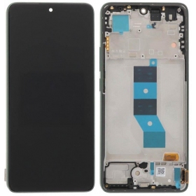 Xiaomi Poco M7 Pro οθόνη (μαύρος) (με πλαίσιο) (γνησια)