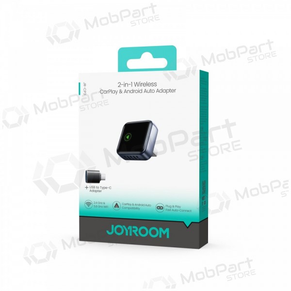 Ασύρματος προσαρμογέας CarPlay / Android Auto Joyroom JR-CP3 μαύρος