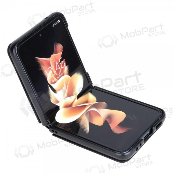 Θήκη Samsung Galaxy Z Flip4 - Nillkin Leather (μαύρο)