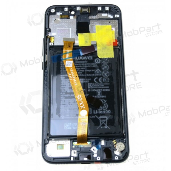 Huawei Mate 20 Lite οθόνη (μαύρος) (με πλαίσιο και μπαταρία) (service pack) (γνησια)