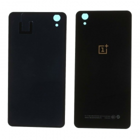 OnePlus X πίσω κάλυμμα μπαταρίας (μαύρος Ceramic) (μεταχειρισμένος grade B, γνησια)