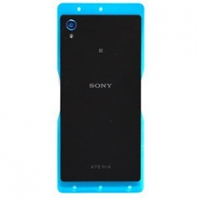 Sony Xperia M4 Aqua E2303 / Xperia M4 Aqua E2306 / Xperia M4 Aqua E2353 πίσω κάλυμμα μπαταρίας (μαύρος) (μεταχειρισμένος grade A, γνησια)