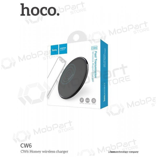Ασύρματος φορτιστής HOCO CW6 (μαύρος)
