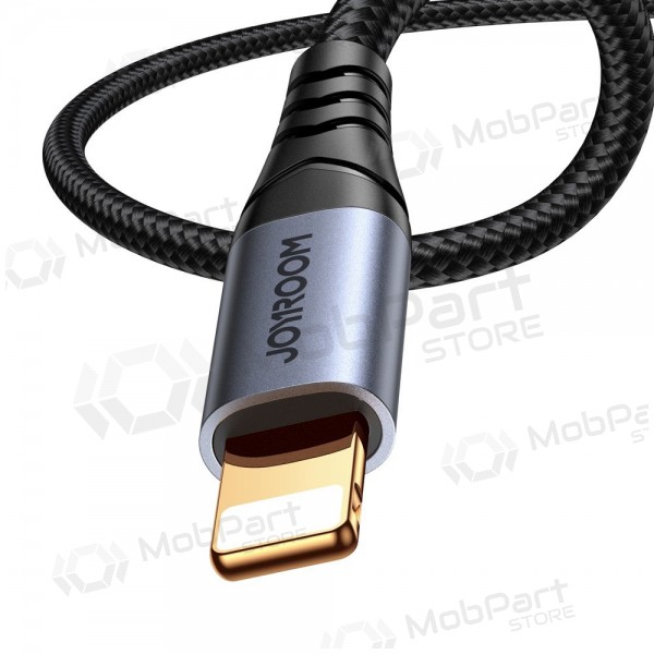 Audio καλώδιο Joyroom SY-A06 Lightning to 3,5mm 1.2m μαύρος