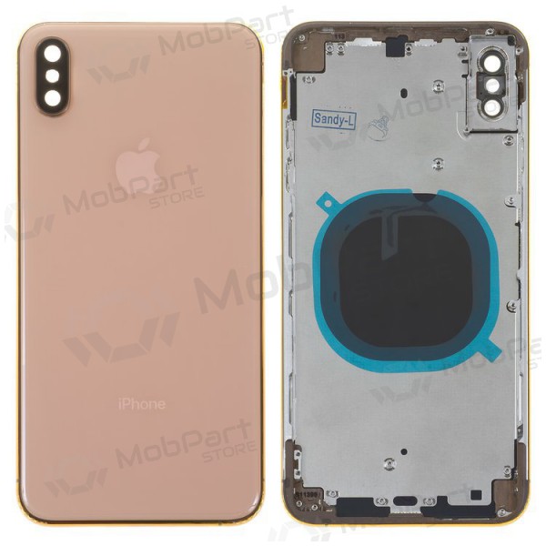 Πίσω κάλυμμα μπαταρίας Apple iPhone XS Max (χρυσό) πλήρες
