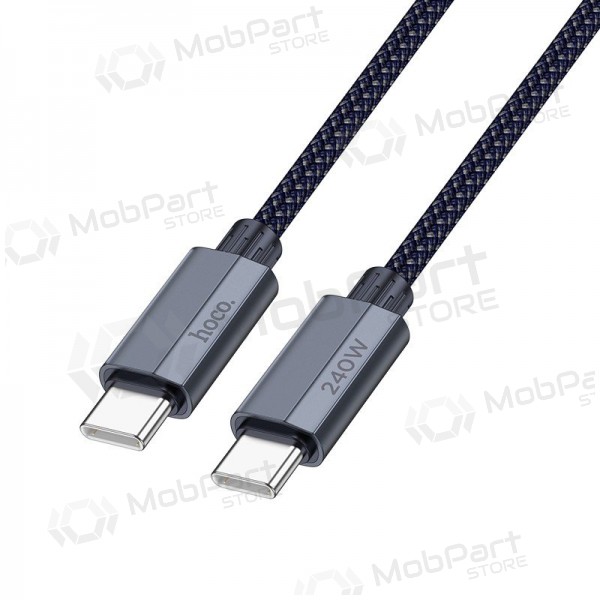 Καλώδιο USB-C Hoco U134 USB-C σε USB-C 1.8 m 240 W μαύρο