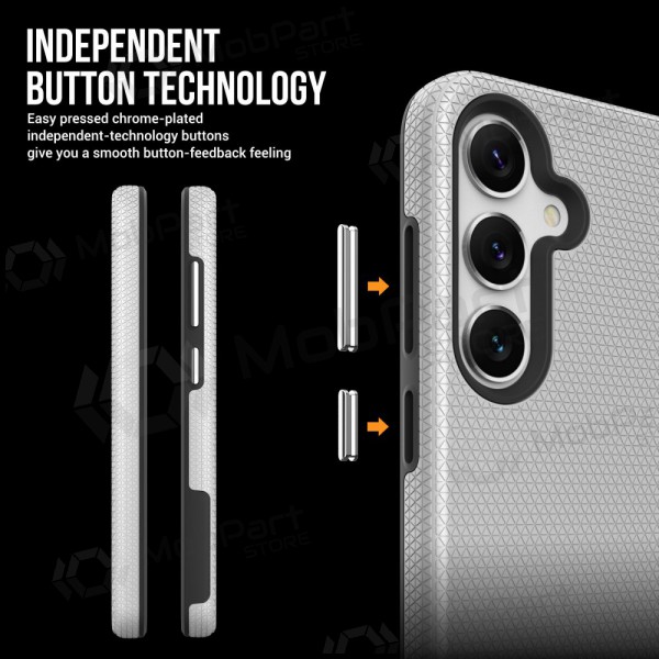 Samsung Galaxy S25 Ultra θήκη „Perfectionists“ (ασήμι)