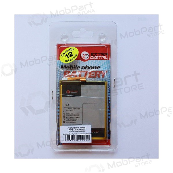 Sony Xperia XA (LIS1618ERPC) μπαταρία / συσσωρευτής (2300mAh)