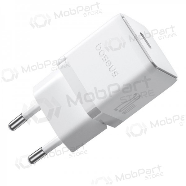 Φορτιστής Baseus Palm 20W USB-C + USB-C to USB-C cable 1.0m άσπρο P10111602213-01