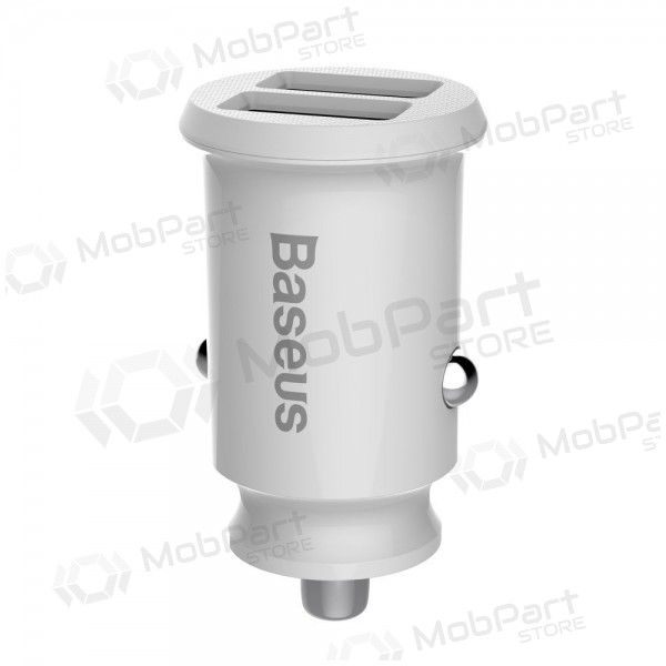 Φορτιστής automobilinis Baseus Grain (3.1A) x 2 USB CCALL-ML02 (άσπρο)