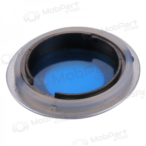 Apple iPhone 8 / SE 2020 τζαμάκι κάμερας (ασήμι) (με πλαίσιο)