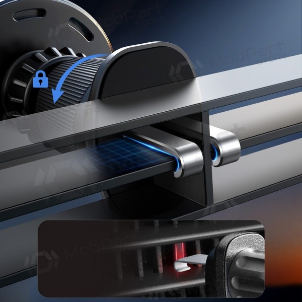 Automobilinis laikiklis-φορτιστής Joyroom JR-ZS502 MagSafe 15W (air vent/dashboard) μαύρος