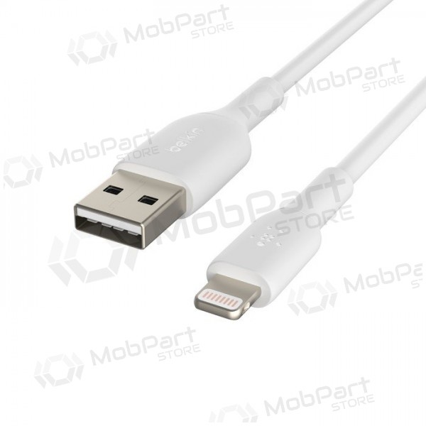 USB καλώδιο Belkin Boost Charge USB-A to Lightning 1.0m άσπρο