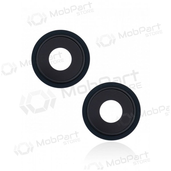 Apple iPhone 13 mini τζαμάκι κάμερας (2τεμ) (Midnight) (με πλαίσιο)