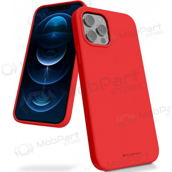 Θήκη Apple iPhone 16 Plus Mercury - Silicone Case (κόκκινη)