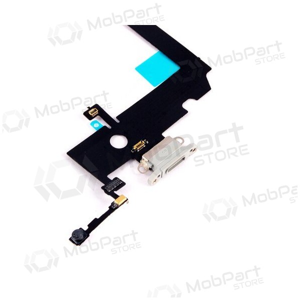 Apple iPhone XS Max θύρα φόρτισης (ασήμι)