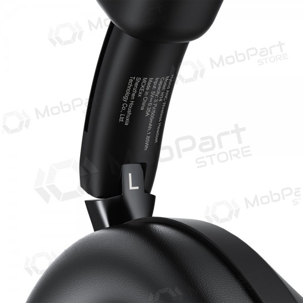 Ασύρματα ακουστικά με μικρόφωνο Acefast H14 Bluetooth USB-C μαύρα