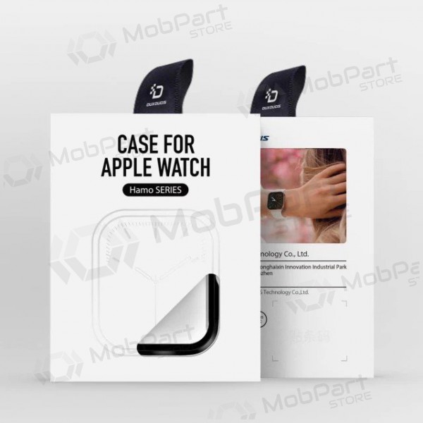 Apple Watch 40mm LCD προστατευτικό γυαλί / θήκη - Dux Ducis Hamo (μαύρο)