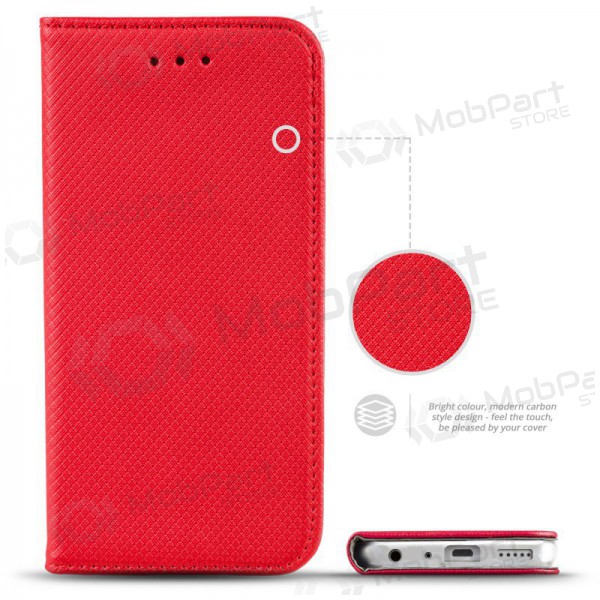 Θήκη Apple iPhone 12 mini - Smart Magnet (κόκκινη)