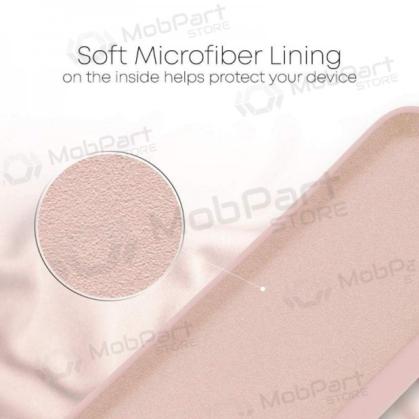 Θήκη Samsung Galaxy A22 4G Mercury - Silicone Case (ροζ άμμου)