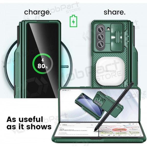 Θήκη Samsung Galaxy Z Fold4 - Nillkin CamShield Pro (πράσινη)