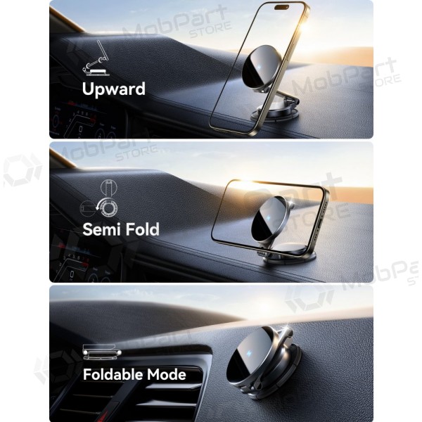 Automobilinis laikiklis-φορτιστής Joyroom JR-ZS408 (dashboard) 15W μαύρος