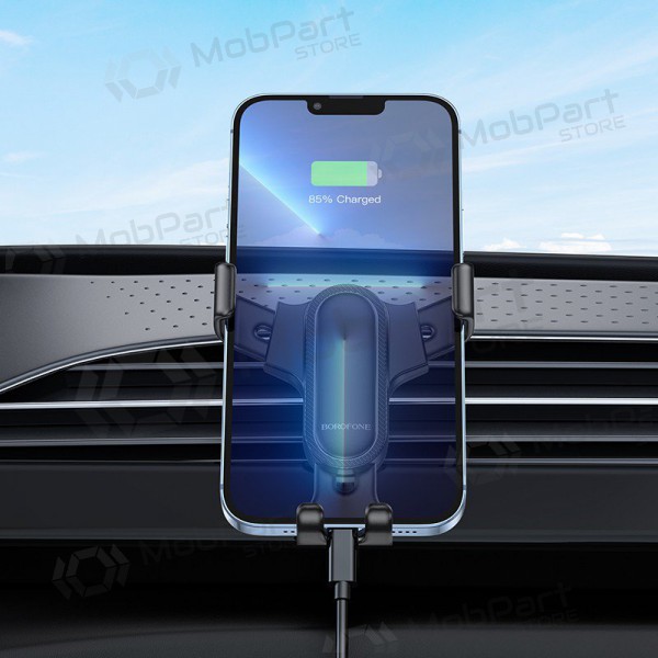 Automobilinis Γενικής telefono laikiklis Borofone BH74 mounted on ventilation grilles, μαύρος