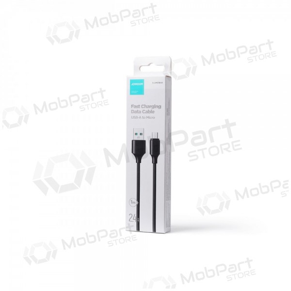 USB καλώδιο Joyroom S-UM018A9 USB to MicroUSB 2.4A 1.0m μαύρος