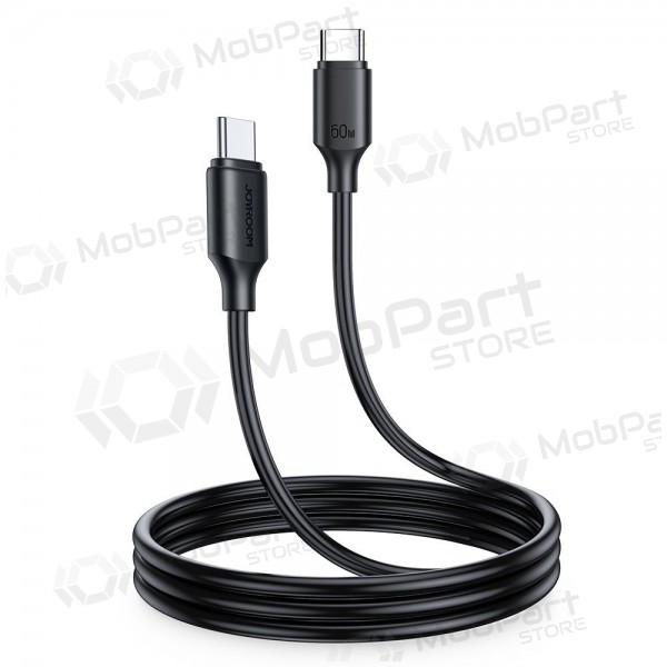 USB καλώδιο Joyroom S-CC060A9 Type-C to Type-C 60W 1.0m μαύρος