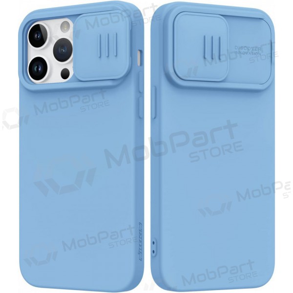 Θήκη Apple iPhone 14 - Nillkin Silicone (ανοιχτό μπλε)