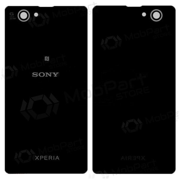 Sony Xperia Z1 Compact D5503 πίσω κάλυμμα μπαταρίας (μαύρος)