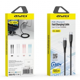 USB καλώδιο Awei CL-182i USB-C to Lightning 1.0m άσπρο