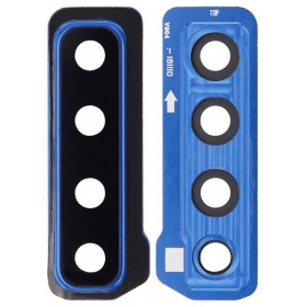 Samsung Galaxy A9 2018 τζαμάκι κάμερας (με πλαίσιο) (μπλε)