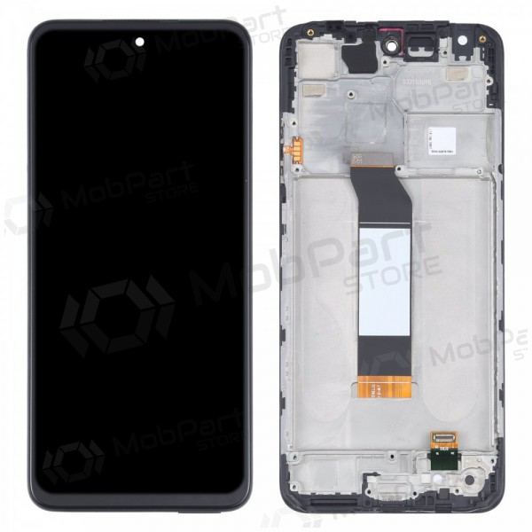 Xiaomi Redmi Note 10 5G / Redmi Note 10T 5G / Poco M3 Pro 5G οθόνη (μαύρος) (με πλαίσιο) (γνησια)