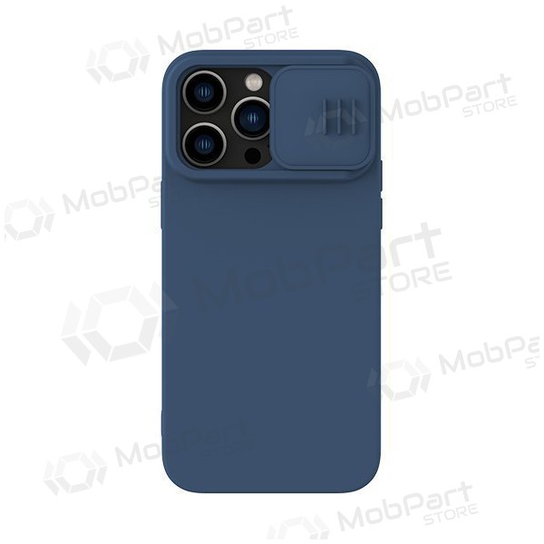 Θήκη Apple iPhone 14 - Nillkin Silicone (σκούρο μπλε)