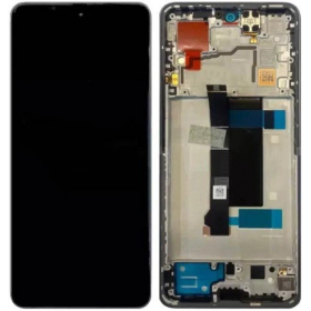 Xiaomi Poco X6 5G (compatible with Redmi Note 13 Pro 5G) οθόνη (μπλε) (με πλαίσιο) (γνησια)