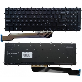 Πληκτρολόγιο DELL Inspiron 5570, 5565, 7566, 7567, 3579, με οπίσθιο φωτισμό.