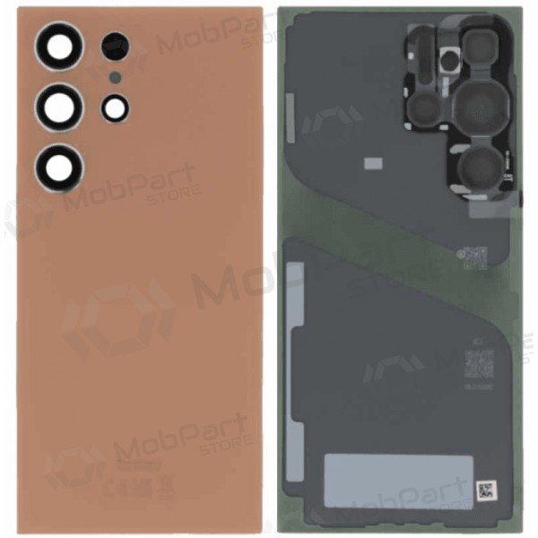 Πίσω κάλυμμα Samsung Galaxy S24 Ultra (πορτοκαλί) (γνήσιο)