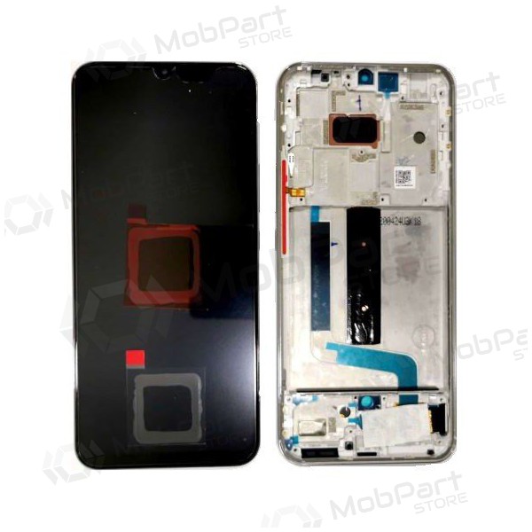 Xiaomi Mi 10 Lite 5G οθόνη (άσπρο) (με πλαίσιο) (service pack) (γνησια)