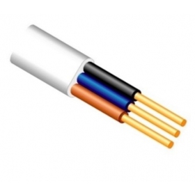 Καλώδιο ισχύος Lietkabelis YDYp 3x1.0 mm² χάλκινο PVC 100 m καρούλι.