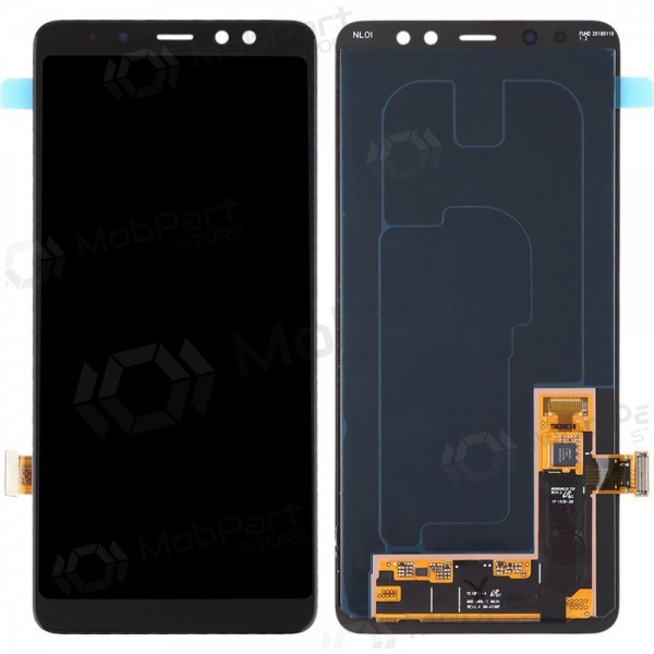Samsung A530 Galaxy A8 (2018) οθόνη (μαύρος) (service pack) (γνησια)
