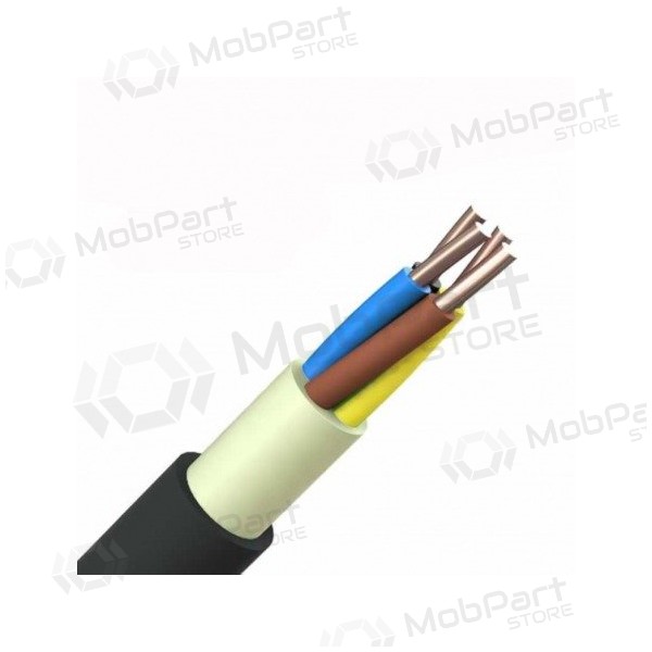 Καλώδιο ισχύος Elpar N2XH-J 5x6 mm² χάλκινο XLPE LSZH CPR B2ca 0.6/1 kV μονόκλωνο.
