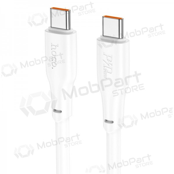USB καλώδιο Hoco X93 60W USB-C to USB-C 2.0m άσπρο