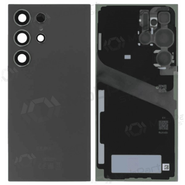 Πίσω κάλυμμα Samsung Galaxy S24 Ultra (μαύρο) (γνήσιο)